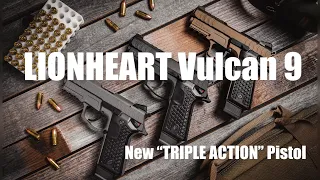 New TRIPLE ACTION Pistol?! 🤯Lionheart VULCAN 9