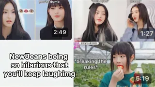 NewJeans being so hilarious that you wont stop laughing