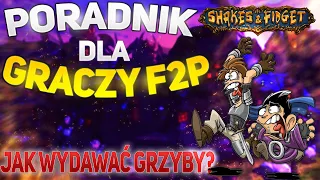 PORADNIK DLA F2P ⭐ JAK MĄDRZE WYDAWAĆ GRZYBY I SZYBKO WBIJAĆ LEVEL? ⭐ Shakes & Fidget [52] ⭐