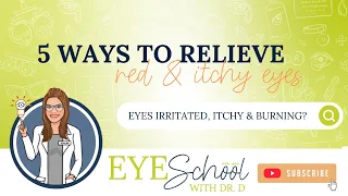 5 Ways to Relieve Red Itchy Eyes | 5 Tips to Cure Red Itchy Eyes | 5 Ways to Treat Red Itchy Eyes