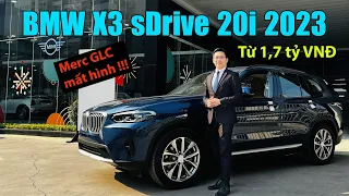 Đánh giá BMW X3 20i  2023 LCI . Xanh Phytonic . Mẫu xe được giảm 50% Lệ phí trước bạ từ 01/07/2023.