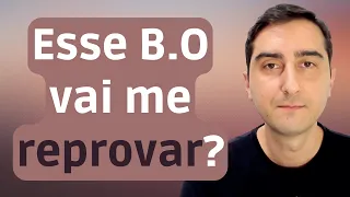 Quem tem boletim de ocorrência pode fazer concurso público? BO pode reprovar na investigação social?