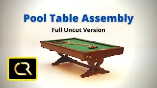 How to Assemble a Pool Table / How to Put Together a Pool Table (COMPLETE GUIDE)