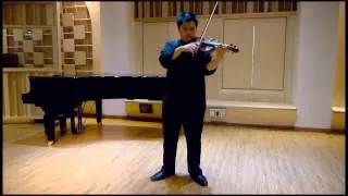 J.S Bach sonata no.1 fuga (jun hyun kim)