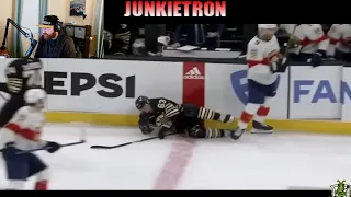 Brad Marchand @HockeyJunkie Video LOL