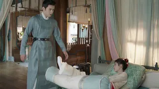 Li Qian was helpless to pet his wife, but the princess had hurt himself!