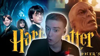 HARRY POTTER Movie Reaction! Harry Potter and the Philosopher's Stone (2001)