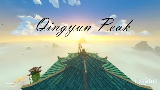 Relaxing Music -Genshin Impact | Qingyun Peak OST+Timelapse | BGM for work, study, relaxing,chilling