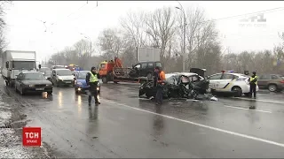 Причини аварії у столиці, в якій загинув капрал поліції