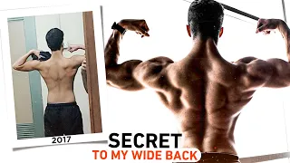How I Built A Wide BACK: Top 3 Exercises