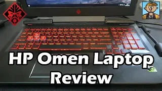 HP Omen Gaming Laptop Review - i7-7700HQ, GTX 1060, 15.6" IPS 120HZ, 256GB SSD