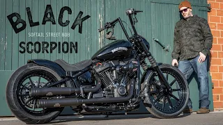 Thunderbike Black Scorpion - customized Harley-Davidson Street Bob