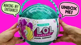 ЖЕМЧУЖНЫЙ ЛОЛ Настоящий. БОЛЬШОЙ ШАР ЛОЛ LOL PEARL SURPRISE UNBOXING. Распаковка жемчужного ЛОЛ. ИДК