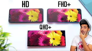 HD vs FHD+ vs 2K vs 4k Display Real difference ?