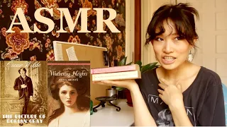 Reading You My Favorite Classics ASMR | Picture of Dorian Gray, Wuthering Heights | Soft-Spoken