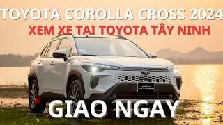 Cùng Xem Toyota Corolla Cross 1.8V 2024 giá 820 Triệu| Giao ngay tại Toyota Tây Ninh