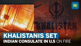 Pro-Khalistanis Attack Indian Consulate In San Francisco | US Condemns The Act