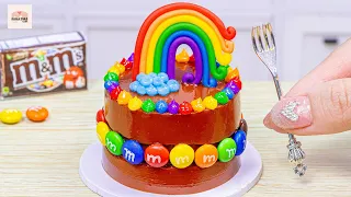 Rainbow Chocolate Cake 🌈Miniature Tasty Rainbow Chocolate Cake Recipes | 1000+ Miniature Ideas