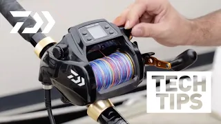 Daiwa Electric Reels - Setting the Reel Functions