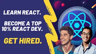 Learn React. Get Hired | Complete React Developer in 2024 (+ Redux, Hooks, GraphQL): Zero to Mastery