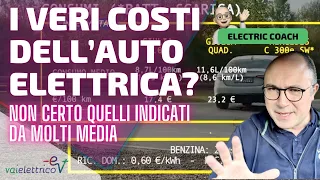 I VERI COSTI dell’AUTO ELETTRICA? Non sono certo quelli RACCONTATI da molti MEDIA!