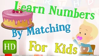 Learn Numbers 1- 5 | Matching Games for Toddlers & Preschoolers | Kids Academy