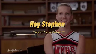 Brittany y Santana; Hey Stephen (Taylor's Version) español