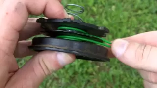 How To Reload String on a Homelite Trimmer