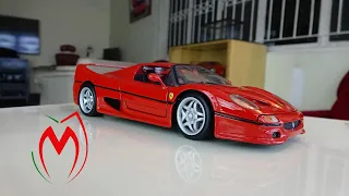 Ferrari F50 By Maisto in 1/18 scale.