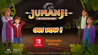 JUMANJI: The Curse Returns is Out Now on Nintendo Switch - Face the jungle together!