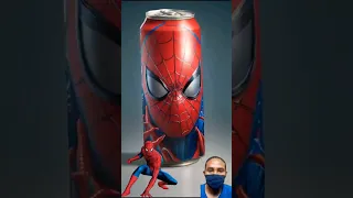 superhero but soft drinks  #shorts #youtubeshorts #marvel