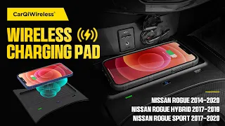 CarQiWireless Wireless Charger for Nissan Rogue T32 2014 2015 2016 2017 2018 2019 2020