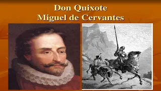 Don Quixote by Spanish author Miguel de Cervantes (1547-1616) Man of La Mancha in New Spain, Mexico