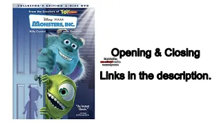 Opening and Closing to Monsters, Inc. 2002 DVD