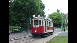 Tramvaj typu GTM 4 z roku 1929 č. 78 - "Bovera" na trati Liberec - Jablonec nad Nisou 2005