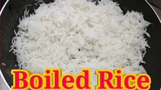 Boiled Rice Recipe | Khile Khile Chawal Kaise Banaye | Rice Boil For Biryani | cook with taste