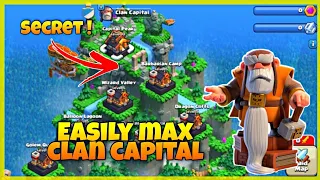 Clan capital upgrade Guide | Tamil | coc | Easily max clan capital | Clash of clans Tamil .