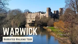 WARWICK | 4K Narrated Walking Tour | Let's Walk 2022