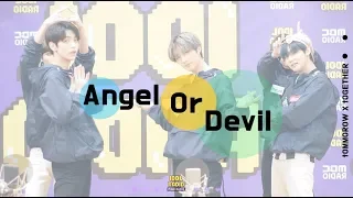 [IDOL RADIO] 191108 투모로우바이투게더 (TOMORROW X TOGETHER) - Angel Or Devil /아이돌 라디오 직캠