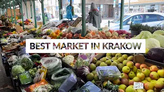 Our local market is the best in KRAKOW, Poland and it has everything!