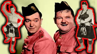 Laurel and Hardy - Happy New Year Dance from Bonnie Scotland!