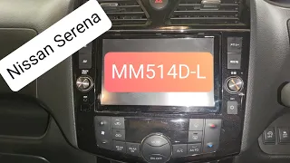 Nissan Serena C26 2015г. С/У головного устройсва (магнитолы MM514D-L). Поиск HDMI, FM конвертора.