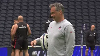 Toulouse prepare for Rugby Champions Cup final against Leinster by playing football in London