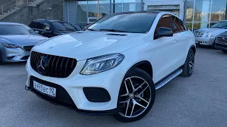 Mercedes-Benz GLE Coupe 4MATIC 2016 г., 3.0 AT (333 л.с.) 4WD 400 #авто #автобу #автомобили