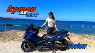 Kymco AK 550 test