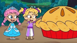 GIANT APPLE PIE 🏰 Kiddyzuzaa Land: Episode 7 🏰 Princess Olivia Meets A Talking Giant Surprise Egg!