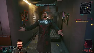 CohhCarnage Meets His Character In Cyberpunk 2077 For The First Time (Garry The Prophet)