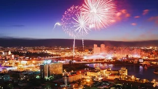 Fireworks Chelyabinsk time-lapse | 2016