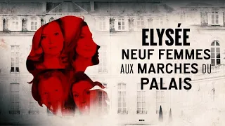 Elysée : neuf femmes aux marches du palais