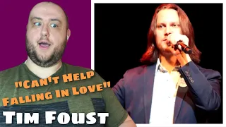 Tim Foust "Can't Help Falling In Love" | Voice Teacher Reaction